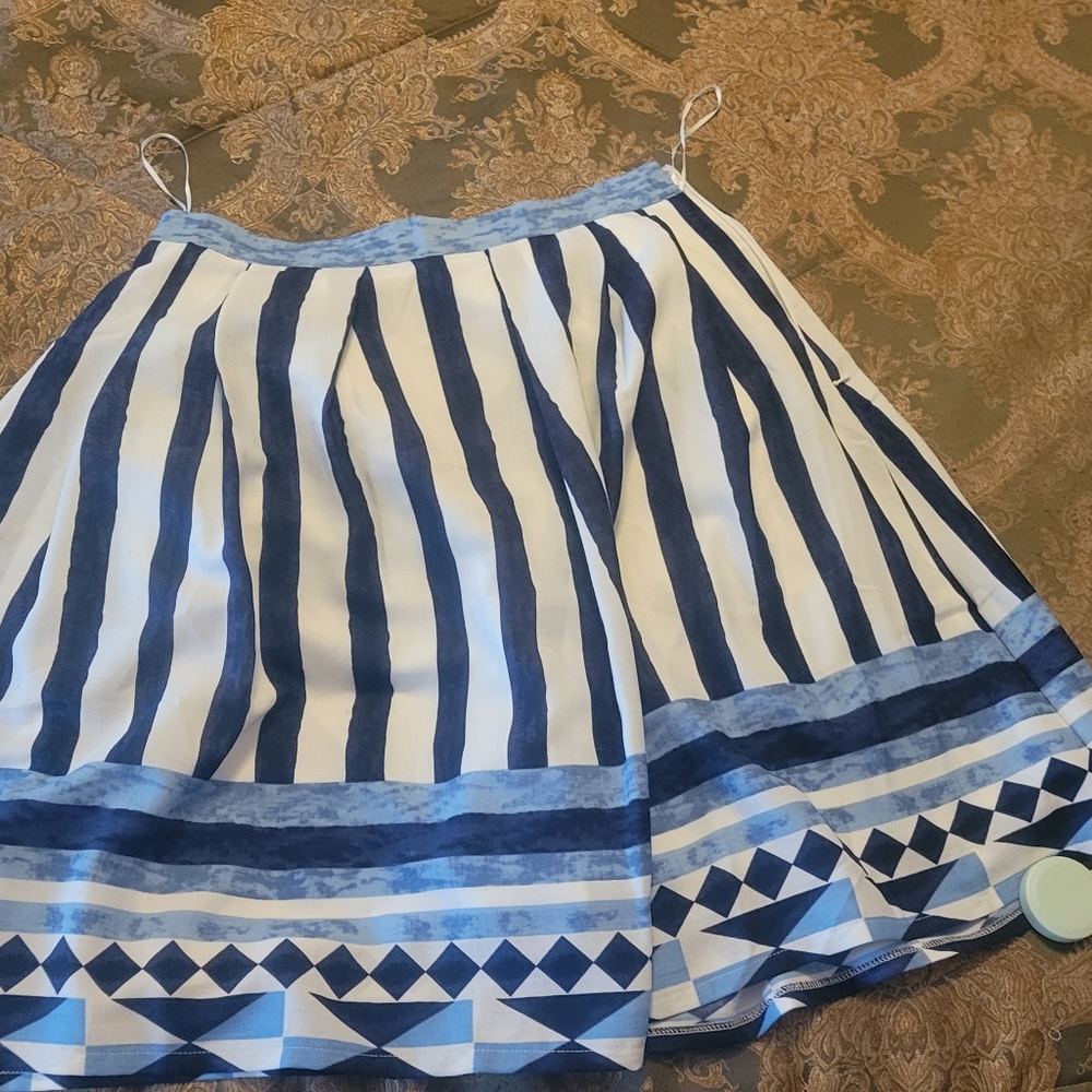 Francesca's Miami L Light linen striped